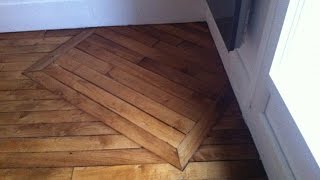 Rénovation parquet ★ Combler lemplacement dune cheminée [upl. by Melar]