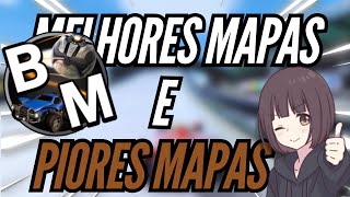 MELHORES E PIORES MAPAS DO ROCKET LEAGUE [upl. by Auria495]