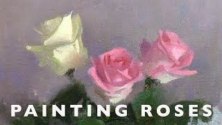 3 Watercolour Flower Painting Tutorials  Valentines Day Ideas [upl. by Marentic486]