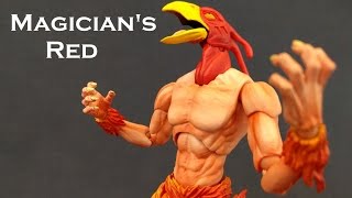 Super Action Statue MAGICIANS RED Figure Review Jojos Bizarre Adventure [upl. by Chancey]