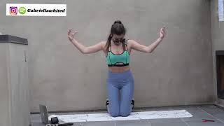 Gabriella Whited armpit workout slim arms downloadable [upl. by Kcirtapnaes]