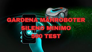 Gardena Mähroboter SILENO minimo 500 Test [upl. by Macario]