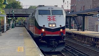 Wassaic Wednesday 231 New Haven unit leads 953 to Wassaic on a pleasant August day [upl. by Tsew540]