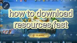 How to fix or download ML resources fast 2023subscribe na rin [upl. by Nalyak]