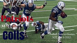 Madden NFL 16 Football Night in America Patriots40  Colts32 by DonDizzz [upl. by Eidnew314]