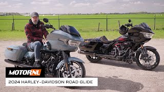 2024 HarleyDavidson Road Glide amp CVO Road Glide ST test [upl. by Shatzer]