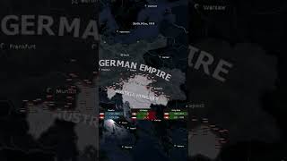 German Empire vs AustriaHungary 1914  HOI4 1vs1 Timelapse [upl. by Care]