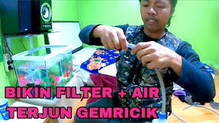 BIKIN FILTER KOLAM DARI BANTAL DIY [upl. by Rhonda579]