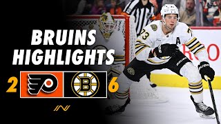 Bruins Highlights amp Analysis Bruins Blow Out Flyers Before NHL AllStar Break [upl. by Cherye592]