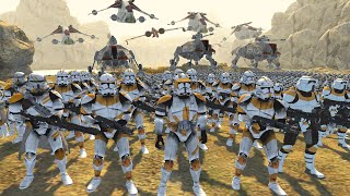 Commander Codys 212th Clone Legion  Men of War Star Wars Mod Battle Simulator [upl. by Arlina869]