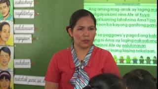 Teaching Demonstration of Filipino in the K to 12 Curriculum [upl. by Warren303]