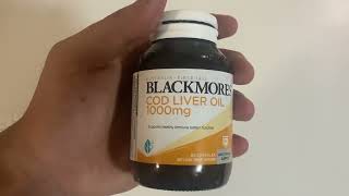 How Good Is Blackmore Cod Liver Oil Honest Review [upl. by Hgielime821]