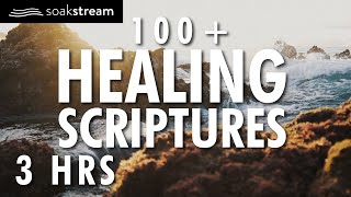 Gods Promises  100 Healing Scriptures With Soaking Music  Christian Meditation [upl. by Ulysses]