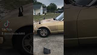 New coil overs and the 280zx nissan datsun 280zx s130 [upl. by Antipas]