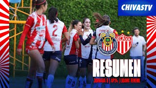 RESUMEN Y GOLES Chivas Femenil 31 Necaxa  Jornada 9 Apertura 2024 [upl. by Miki284]