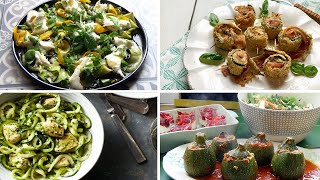 4 délicieuses recettes de courgettes simples et faciles [upl. by Eellehs794]