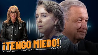 MARÍA AMPARO CASAR le dijo a ADELA que tiene TEMOR de AMLO  MLDA [upl. by Nodroj]