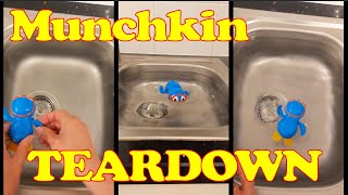 Munchkin Swimming Scuba Buddy Wind Up Bath Toy TEARDOWN [upl. by Sedicla]