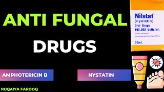 Antifungal drugs  Amphotericin B Nystatin  Mechanism of Action Pharmacology MADE EASY [upl. by Nollahp939]