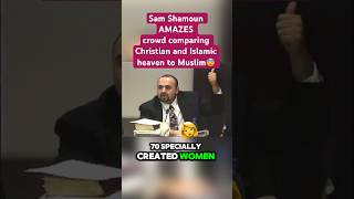 Sam Shamoun AMAZES crowd Comparing Christian and Islamic HEAVEN 😨 samshamoun christian muslim [upl. by Adina]