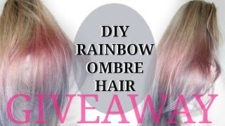 How To Ombre Hair  Non permanent Hair Dye  LquotOREAL Colorista REVIEW [upl. by Angus]