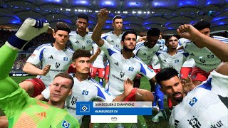 EA SPORTS FC 25 Hamburger SV vs SC Paderborn [upl. by Llehcsreh]