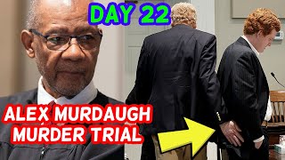 Watch Live Alex Murdaugh Murder Trial  Day 22 [upl. by Artenra29]