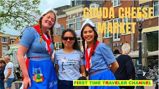 Worldfamous Gouda Cheese  Goudse Kaas  Pinoy sa Europa FirstTimeTravelerPH [upl. by Heisel300]