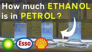 How Much Ethanol Is There In E10 Petrol Gasoline  BP Shell amp Esso [upl. by Reichel710]