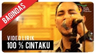 Bagindas  100 Cintaku  Official Video Lirik [upl. by Lehcyar]