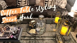 COFFEE amp DINING TABLE DECOR HAUL FROM Z GALLERIE amp HOME GOODS [upl. by Enyal]