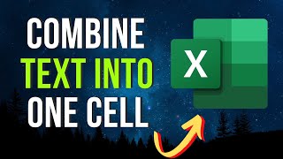 How To Combine Text From Different Cells In Microsoft Excel [upl. by Daphna]