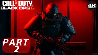 Call OF DUTY BLACK ops 6 campaign walkthrough gameplay  Part 2  No Commentary  Rescue Mission [upl. by Zampino999]