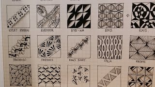 Daily Tangle Pattern Challenge 65 [upl. by Ekul274]