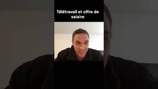 Télétravail et offre de salaire 😂 [upl. by Froh]