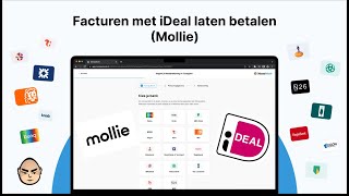 Facturen met iDeal laten betalen Mollie [upl. by Anaehs]