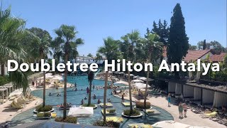 Amazing Stay At The Doubletree By Hilton Antalya  Summer 2023 Turkey 🇹🇷 Kemer Hotel Vlogger [upl. by Lebaron]