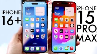 iPhone 16 Plus Vs iPhone 15 Pro Max Comparison Review [upl. by Eissim]