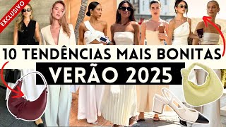 🔴AS 10 TENTÊNCIAS MAIS BONITAS DO VERÃO 2025 LINDA COM A MODA PRIMAVERA VERÃO 2025 [upl. by Safir]