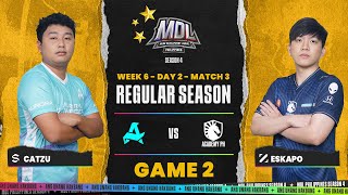 MDL PH S4  W6D2  TLAC VS HUNT  GAME 2 [upl. by Natehc]