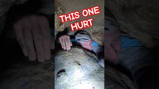 Worst squeeze ever extreme caving viral shorts [upl. by Merri]