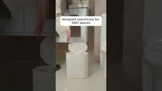 White Desk Trash Can – A Clean and Cute Solution [upl. by Aletse]