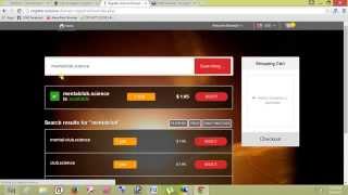 How to register a premium domain for free Get Science domain free for 1 year [upl. by Onfre]