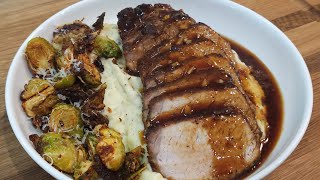 Honey Garlic Glazed Pork Loin [upl. by Damita]