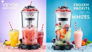 15L Slush Machine REVIEW Frozen Profits in MINUTES VEVOR Ice Cream Maker [upl. by Merceer]