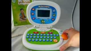 Leap Frog My Own Laptop 19150 Educational Learning Toy [upl. by Smaj297]