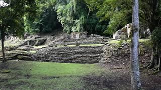 Yaxchilan View from Gran Plaza Chiapas Mexico [upl. by Ahsyas65]