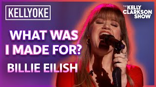 What Was I Made For by Billie Eilish from Barbie  Kelly Clarkson Kellyoke Cover [upl. by Kathryn]