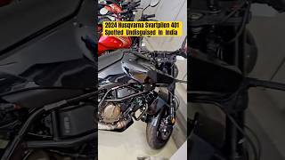 2024 Husqvarna Svartpilen 401 Spotted in India 🔥🔥🔥  BikeWale shorts [upl. by Llerehc]