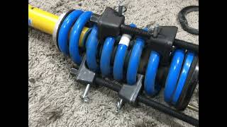 5 Tips For Working With Coil Spring Compressors  Coilover Strut Assembly [upl. by Llehsram341]